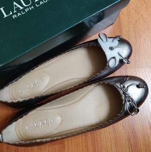 Ralph Lauren Gennie Ballet Flat Size 6